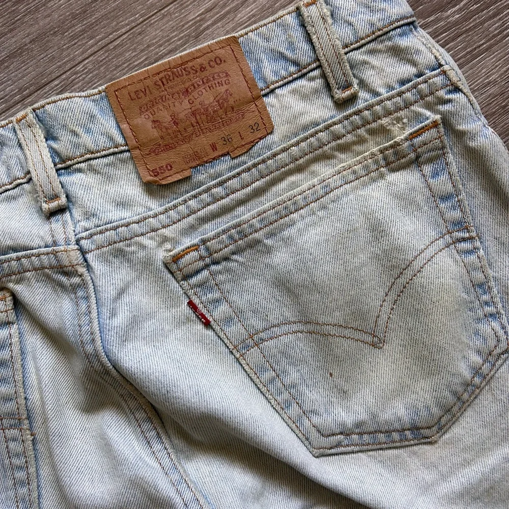 Men's Light Blue Washed Jeans